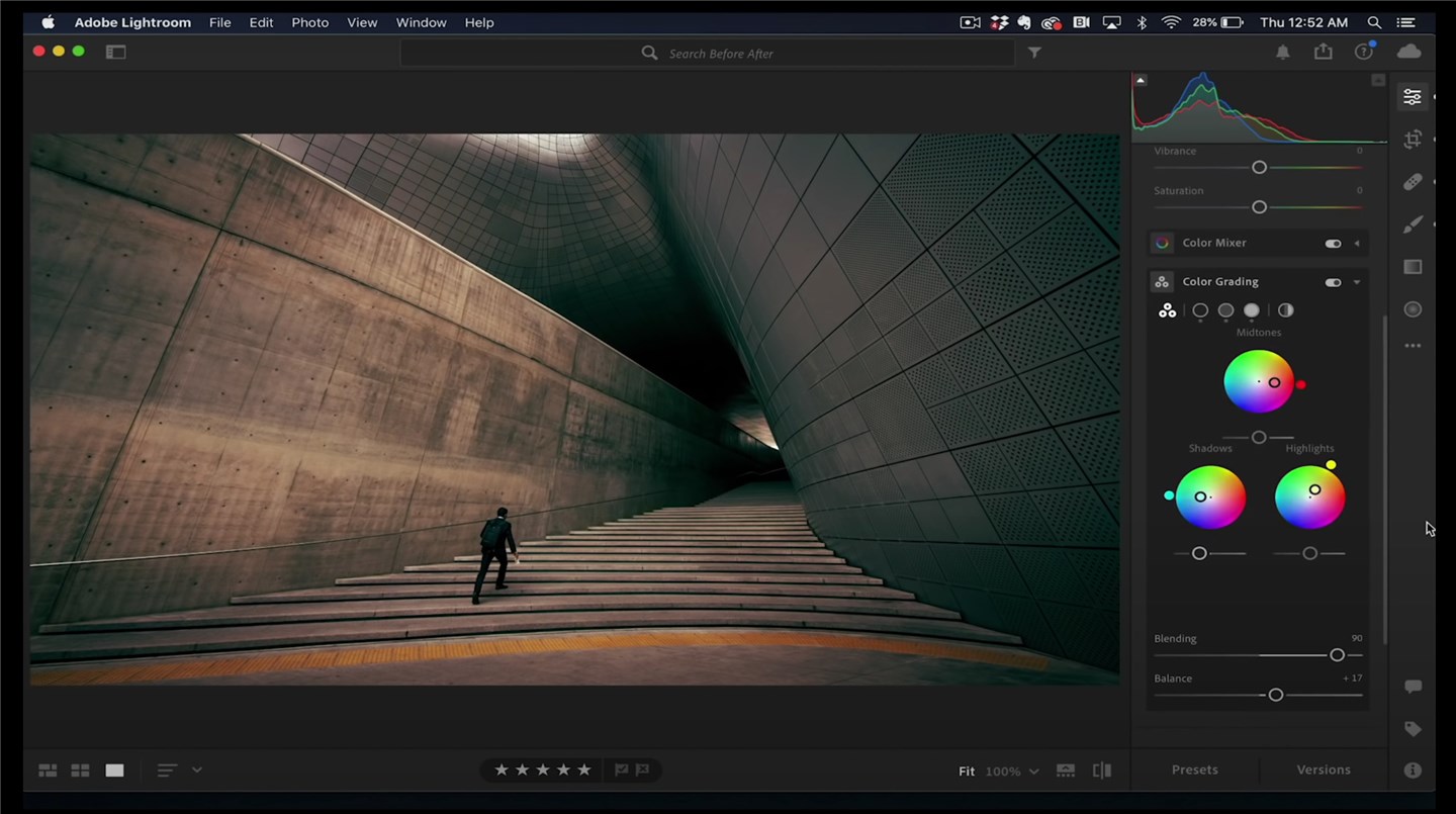 Adobe Lightroom 系列软件将加入色彩分级系统